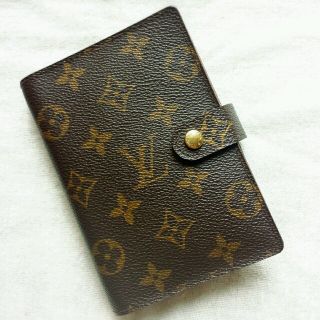 ルイヴィトン(LOUIS VUITTON)のモノグラム手帳カバー♪(モバイルケース/カバー)