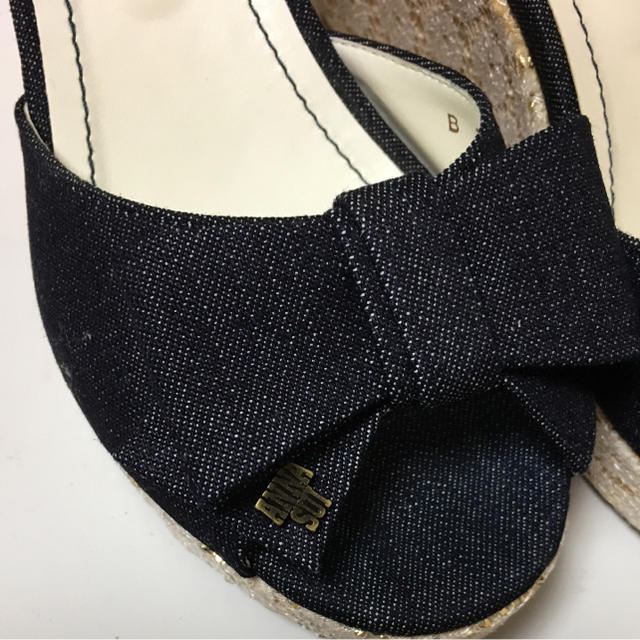 ANNA SUI(アナスイ)の🦋ANNA SUI デニムサンダル🦋 レディースの靴/シューズ(サンダル)の商品写真