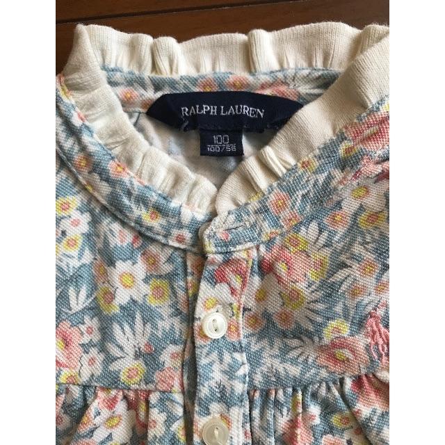 POLO RALPH LAUREN(ポロラルフローレン)の花柄プルオーバー キッズ/ベビー/マタニティのキッズ服女の子用(90cm~)(Tシャツ/カットソー)の商品写真