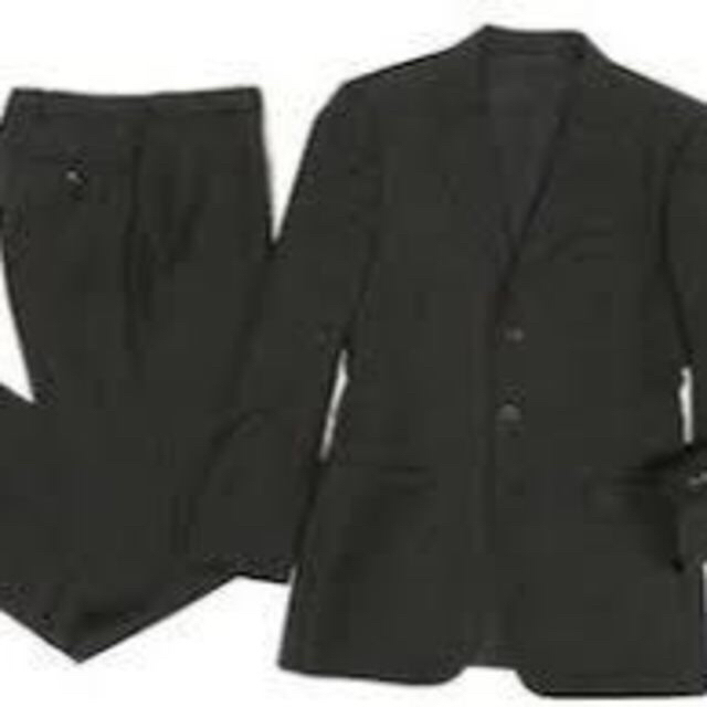 ☆GUCCIシングルブラックストライプスーツ3B ☆GUCCIシングルブラックストライプスーツ3B