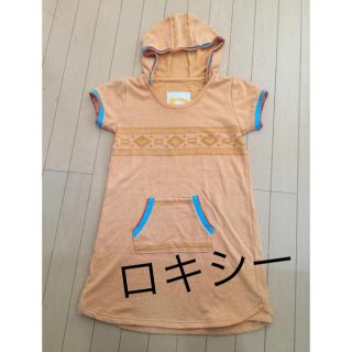 ロキシー(Roxy)のロキシー フード ワンピ Ｍ(ミニワンピース)