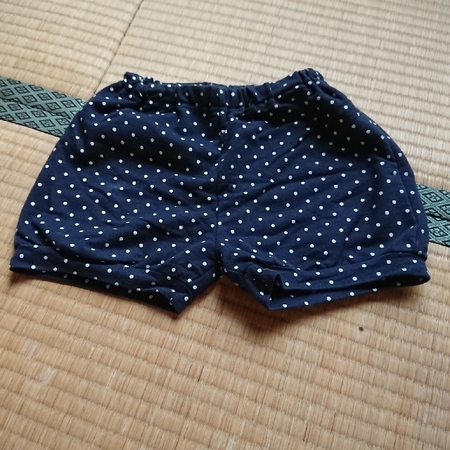 MUJI (無印良品)(ムジルシリョウヒン)の【kommy_y様専用】無印 キッズキュロット、サロペットセット キッズ/ベビー/マタニティのキッズ服女の子用(90cm~)(パンツ/スパッツ)の商品写真