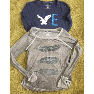 アメリカンイーグル(American Eagle)のトップス セット(カットソー(長袖/七分))