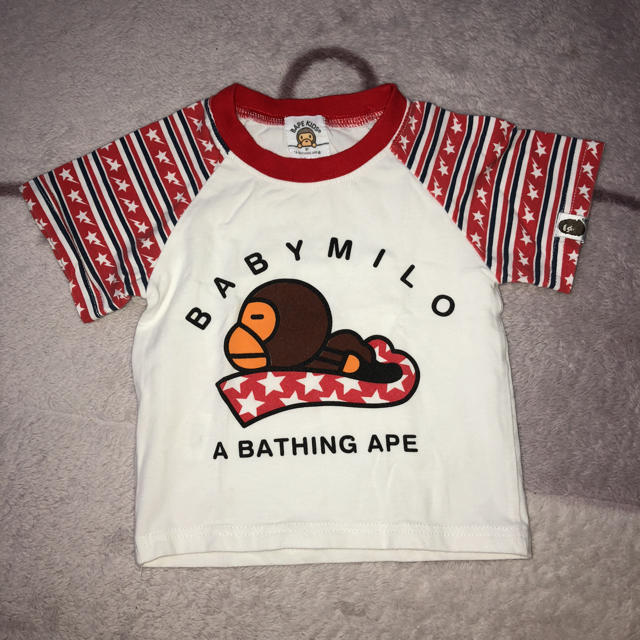 A BATHING APE(アベイシングエイプ)のぴーこ様専用〜Tシャツ キッズ/ベビー/マタニティのベビー服(~85cm)(Ｔシャツ)の商品写真