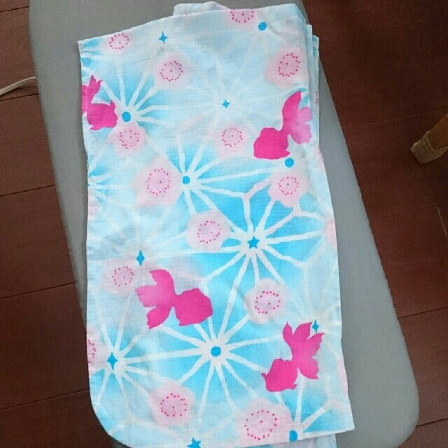 子ども 浴衣 100㎝ キッズ/ベビー/マタニティのキッズ服女の子用(90cm~)(甚平/浴衣)の商品写真