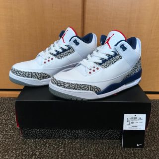 ナイキ(NIKE)のNIKE AIR JORDAN 3 OG TRUE BLUE(スニーカー)