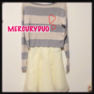 マーキュリーデュオ(MERCURYDUO)のMERCURYDUO*ワンピース(ひざ丈ワンピース)