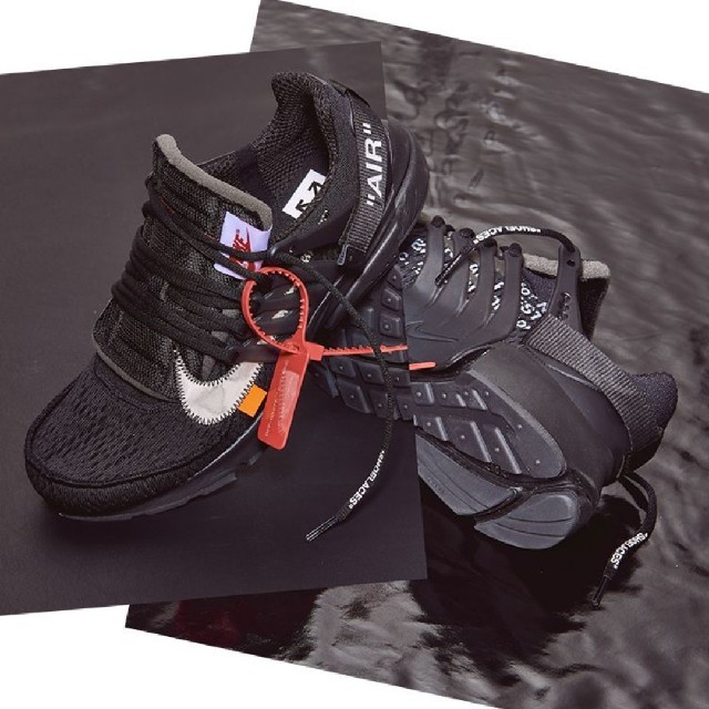 27cm NIKE × OFF WHITE AIR PRESTO BLACK