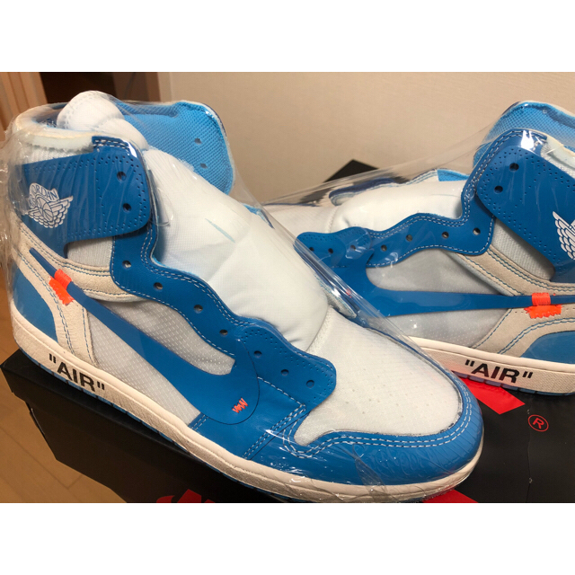 NIKE(ナイキ)の新品 28.5cm Off-White x Air Jordan UNC メンズの靴/シューズ(スニーカー)の商品写真