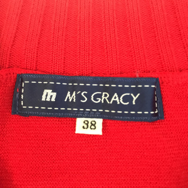 M'S GRACY????コサージュ付半袖ニット 半袖 2