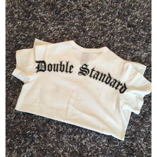 ダブルスタンダードクロージング(DOUBLE STANDARD CLOTHING)の＊ダブルスタンダードクロージング＊ロゴ白Tシャツ(Tシャツ(半袖/袖なし))