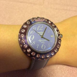 ビームス(BEAMS)のbonbon Watch パープル(腕時計)