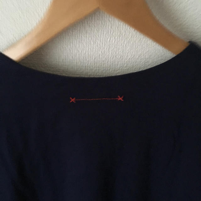 SIMPLE LIFE(シンプルライフ)のsimpl life シンプルライフ 紺 Tシャツ レディースのトップス(Tシャツ(半袖/袖なし))の商品写真