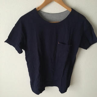 シンプルライフ(SIMPLE LIFE)のsimpl life シンプルライフ 紺 Tシャツ(Tシャツ(半袖/袖なし))