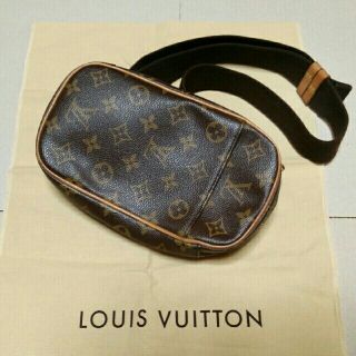 ルイヴィトン(LOUIS VUITTON)の美品 Louis Vuitton モノグラム ボディバッグ・ウェストポーチ(ウエストポーチ)