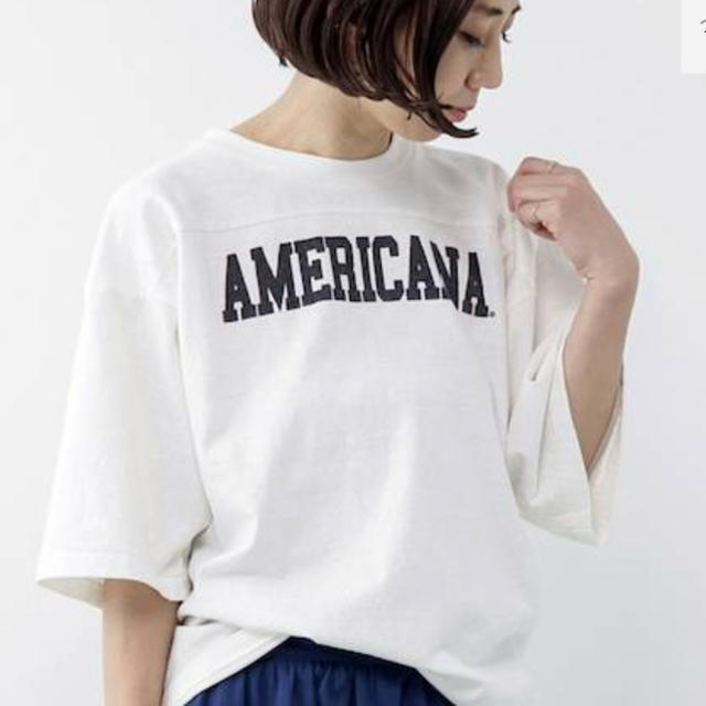 AMERICANA Tシャツ ホワイト