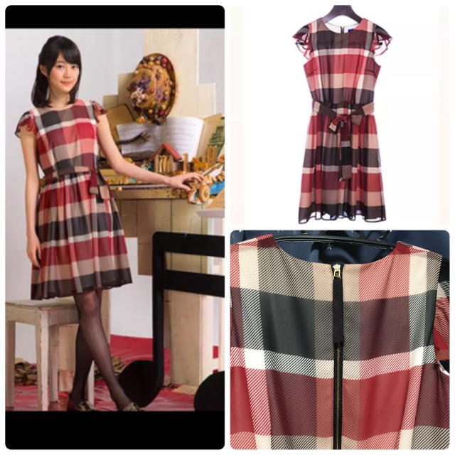 Burberry Blue Label 美品限定デザイン 乃木坂コラボ ブルーレーベル ワンピースの通販 By バーバリーブルーレーベル ならラクマ