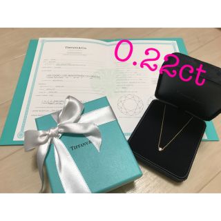 ティファニー(Tiffany & Co.)の鑑定書付き　GY ティファニー バイザヤード イエローゴールド ネックレス(ネックレス)