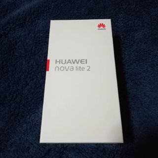 アンドロイド(ANDROID)のHuawei nova lite2 ブラック simフリー(スマートフォン本体)