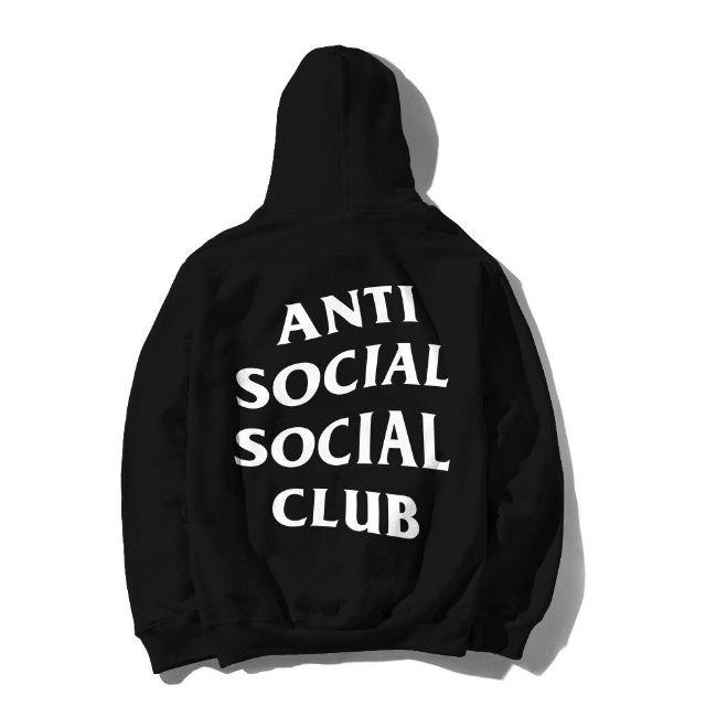 ANTI SOCIAL SOCIAL CLUB☆正規 新品 パーカー L 黒