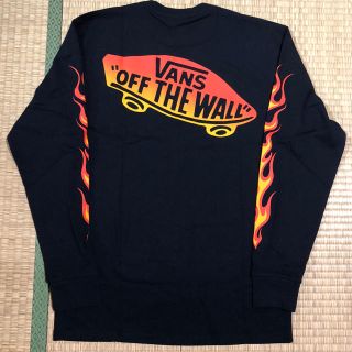 ヴァンズ(VANS)の【M】WTAPS × VANS L/S TEE Flame ダブルタップス(Tシャツ/カットソー(七分/長袖))