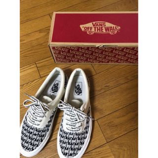 フィアオブゴッド(FEAR OF GOD)のジディ様専用 FEAR OF GOD VANS コラボ ERA 超希少(スニーカー)