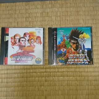 ネオジオ(NEOGEO)のネオジオCD2本セット 動作未確認 NEO GEO 送料込み(家庭用ゲームソフト)