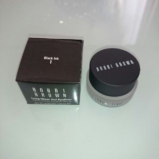 ボビイブラウン(BOBBI BROWN)の新品！未使用！ ロングウェア ジェルアイライナー  黒(アイライナー)