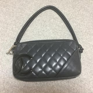 シャネル(CHANEL)のCHANEL カンボンライン アクセサリーポーチ(ハンドバッグ)