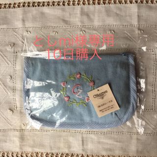 としmi様専用【新品タグ付き】近沢レース☆刺繍ポイントポーチ(ポーチ)