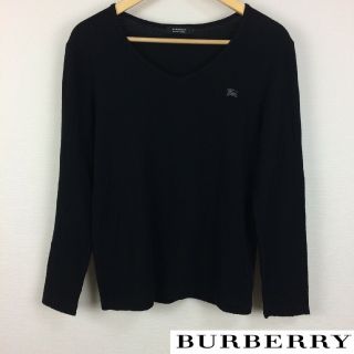 バーバリーブラックレーベル(BURBERRY BLACK LABEL)の美品 BURBERRY BLACK LABEL 長袖カットソー ブロックチェック(Tシャツ/カットソー(七分/長袖))