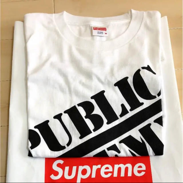 新品 Supreme Your Mind Tee Public Enemy M