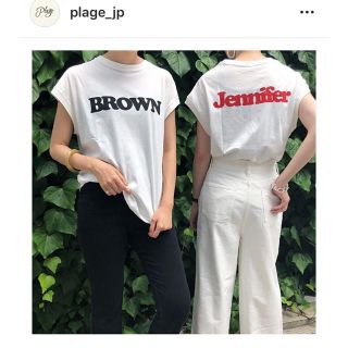 プラージュ(Plage)のロゴTシャツ(Tシャツ(半袖/袖なし))