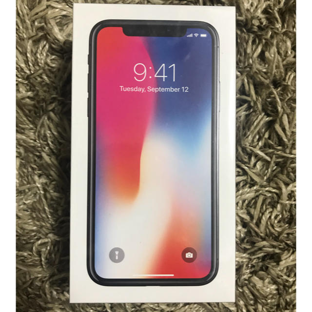 iPhone X  64GB  SIMフリー　シルバー