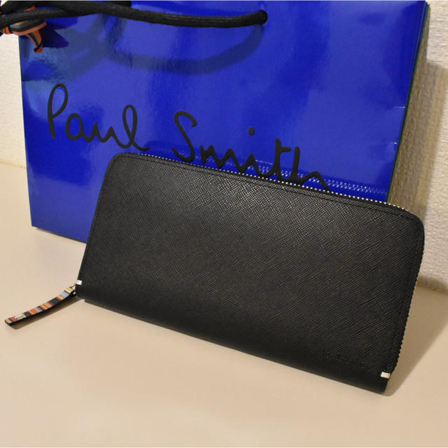 Paul Smith(ポールスミス)の新品本革 ポールスミス ジップストローグレイン 長財布 メンズのファッション小物(長財布)の商品写真