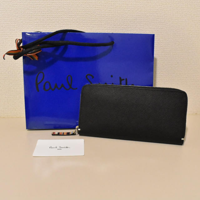 Paul Smith(ポールスミス)の新品本革 ポールスミス ジップストローグレイン 長財布 メンズのファッション小物(長財布)の商品写真