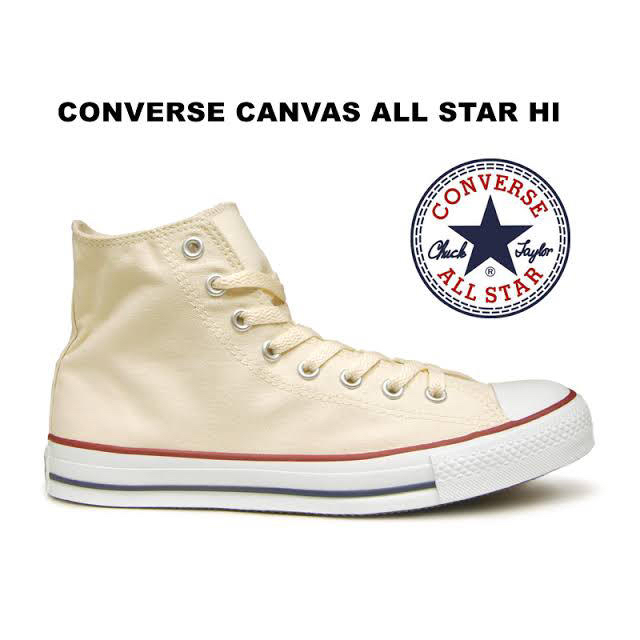 CONVERSE(コンバース)のオールスター CONVERSE CANVAS ALL STAR HI WHITE レディースの靴/シューズ(スニーカー)の商品写真