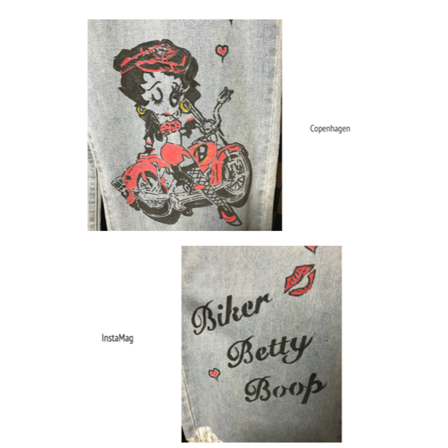 デニム✩フリンジ✩Betty Boop✩ - その他 デニム✩フリンジ✩Betty Boop✩ - その他