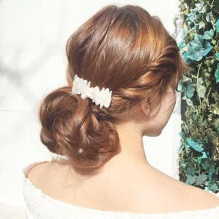 マーキュリーデュオ(MERCURYDUO)のMERCURYDUO♡大理石バレッタ(バレッタ/ヘアクリップ)