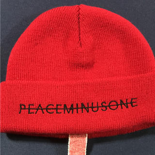 ピースマイナスワン(PEACEMINUSONE)のpeaceminusone ニット帽(ニット帽/ビーニー)