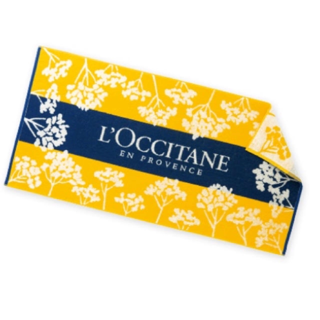 L'OCCITANE(ロクシタン)のロクシタン ノベルティ バスタオル インテリア/住まい/日用品の日用品/生活雑貨/旅行(タオル/バス用品)の商品写真