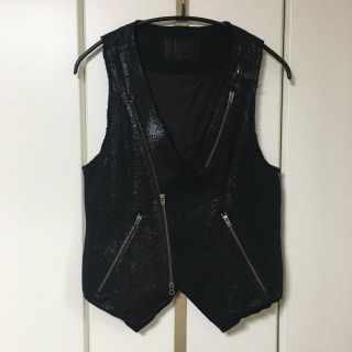 ルグランブルーLGBベスト レースアップ カーキ ミリタリーベスト 14th