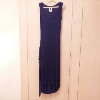 ビーシービージーマックスアズリア(BCBGMAXAZRIA)の最終セール【新品未着用】BCBGMAXAZRIA　アシンメトリーマキシワンピース(ロングワンピース/マキシワンピース)