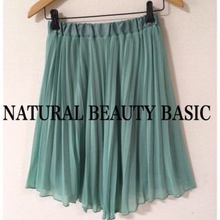 ナチュラルビューティーベーシック(NATURAL BEAUTY BASIC)のNATURAL BEAUTY BASIC✨プリーツスカート(ひざ丈スカート)