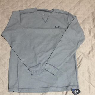 アンダーアーマー(UNDER ARMOUR)のアンダーアーマー ロンT XL 新品 ワッフル グレー ナイキ 野球 タグ付き (Tシャツ/カットソー(七分/長袖))