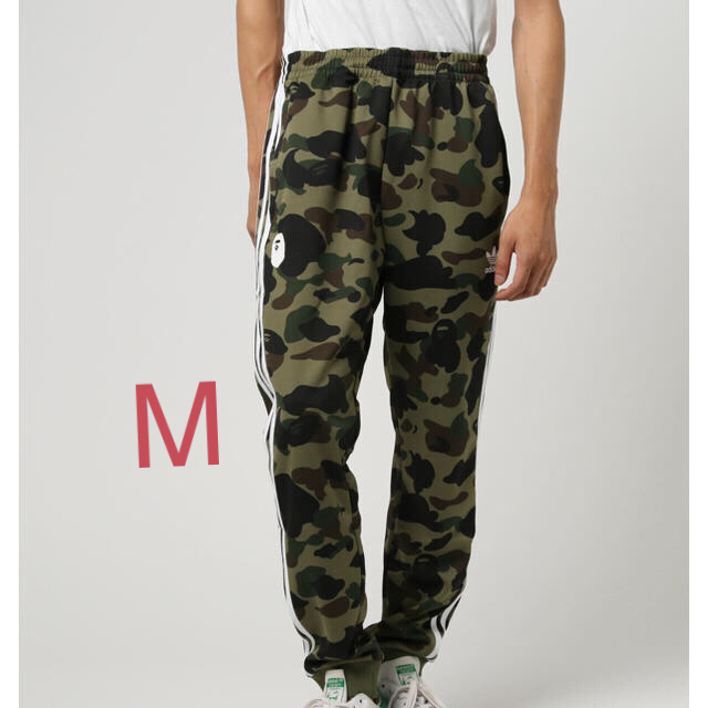 M BAPE adidas エイプ アディダス トラックパンツ ジャージ | フリマアプリ ラクマ