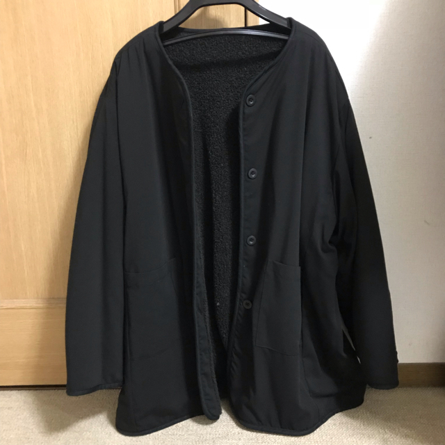 KBF(ケービーエフ)の値下 CLANE HOMME BOA JACKET "BLACK" メンズのジャケット/アウター(ブルゾン)の商品写真