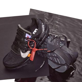 ナイキ(NIKE)のエアプレストxオフホワイト(スニーカー)