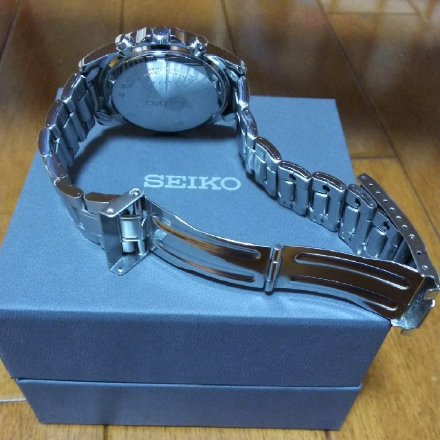 SEIKO(セイコー)のセイコー SEIKO セイコー 逆輸入 クロノグラフ 腕時計  SND363PC メンズの時計(その他)の商品写真