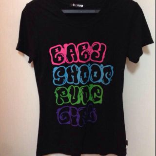 ベイビーシュープ(baby shoop)のbaby shoop ブラックTシャツ(Tシャツ(半袖/袖なし))